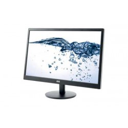 Ecran PC AOC 23.6' LED - E2470SWDA - 1920 X 1080 - 5 MS VGA - DVI - NOIR