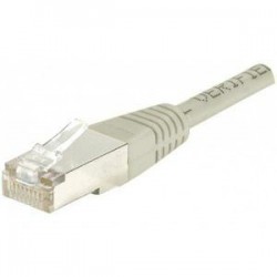 Câble RJ 45 cat 5 Beige 0.5m FTP