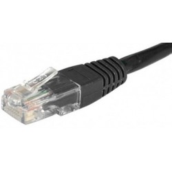 Câble RJ 45 cat 6 Noir 15m FTP