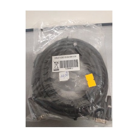 cable video svga M/M 5.0 m