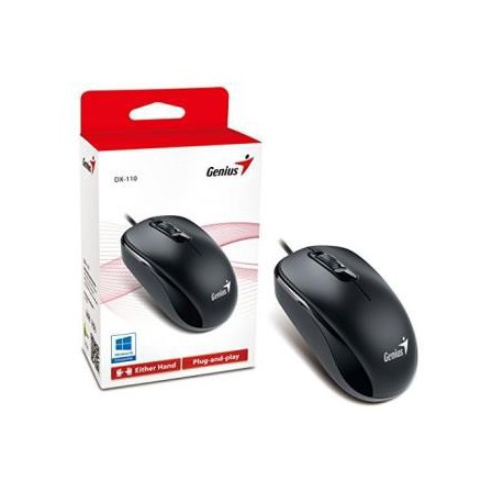 Souris filaire Genius DX-110 USB BLACK 3 Boutons