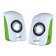 Haut parleur genuis U115 USB blanc