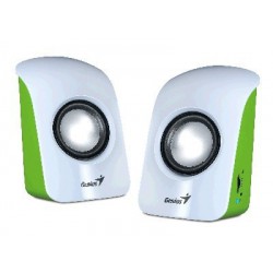 Haut parleur genuis U115 USB blanc