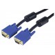 Cordon SVGA OR M/M  3 coax AWG28 avec ferrites 20M