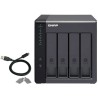 Serveur NAS QNAP TR-004 - Baie de disques - 0 To - 4 Baies (SATA-300) - USB 3.2 Gen 1 (exter