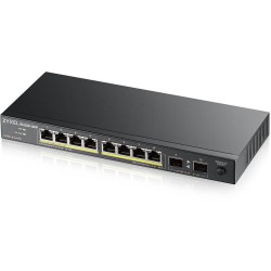 Switch 8 ports Gigabit 802.3at 130W + 2 SFP