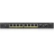 Switch 8 ports Gigabit 802.3at 130W + 2 SFP